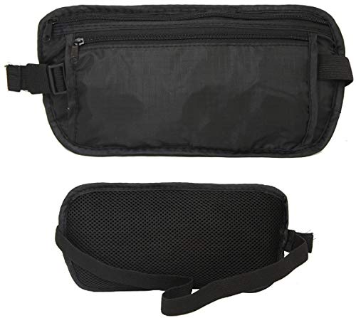 Porta Dolar Passaporte Documento Doleira Money Belt Pochete