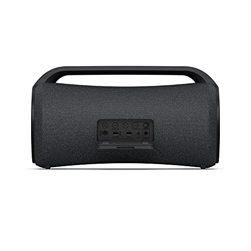 Sony SRS-XG500, Enceinte Portable Festive et Robuste Bluetooth avec Son Puissant, lumières et autonomie de 30 Heures Black
