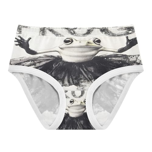 Funny Black Ballet Frog Toddler Girls's Underwear 2T 202b8974