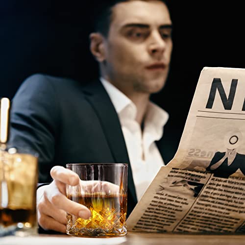 Mimorou 18 Pack Old Fashioned Whiskey Glasses 10 Oz Bourbon Glass Cocktail Glasses Rocks Glasses For Whiskey Bourbon Liquor And Cocktail Drinks Gift For Men Women Home Bar  thumb #5