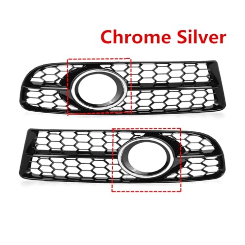 RM-CAR tgO ƌ݊ Audi A4 B7 / S4 B7 / A4 S-Line 2005-2008 njJ tg X|[c op[ tHOCg OJo[ 8E0807681F(Chrome Silver)