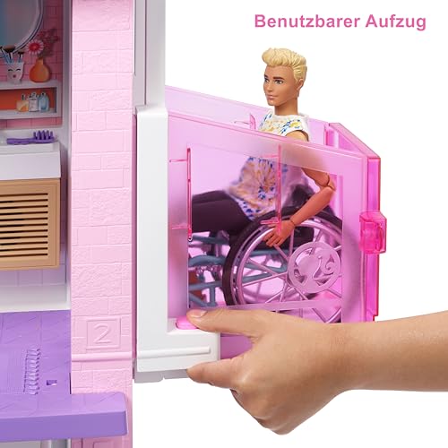 Barbie Dreamhouse Puppenhaus-Spielset – Ansicht 4