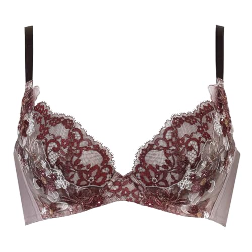 [ワコール] ハグするブラ BRB498 ブラジャー DEF 単品(LBR-薄ブラウン、F75)のサムネイル