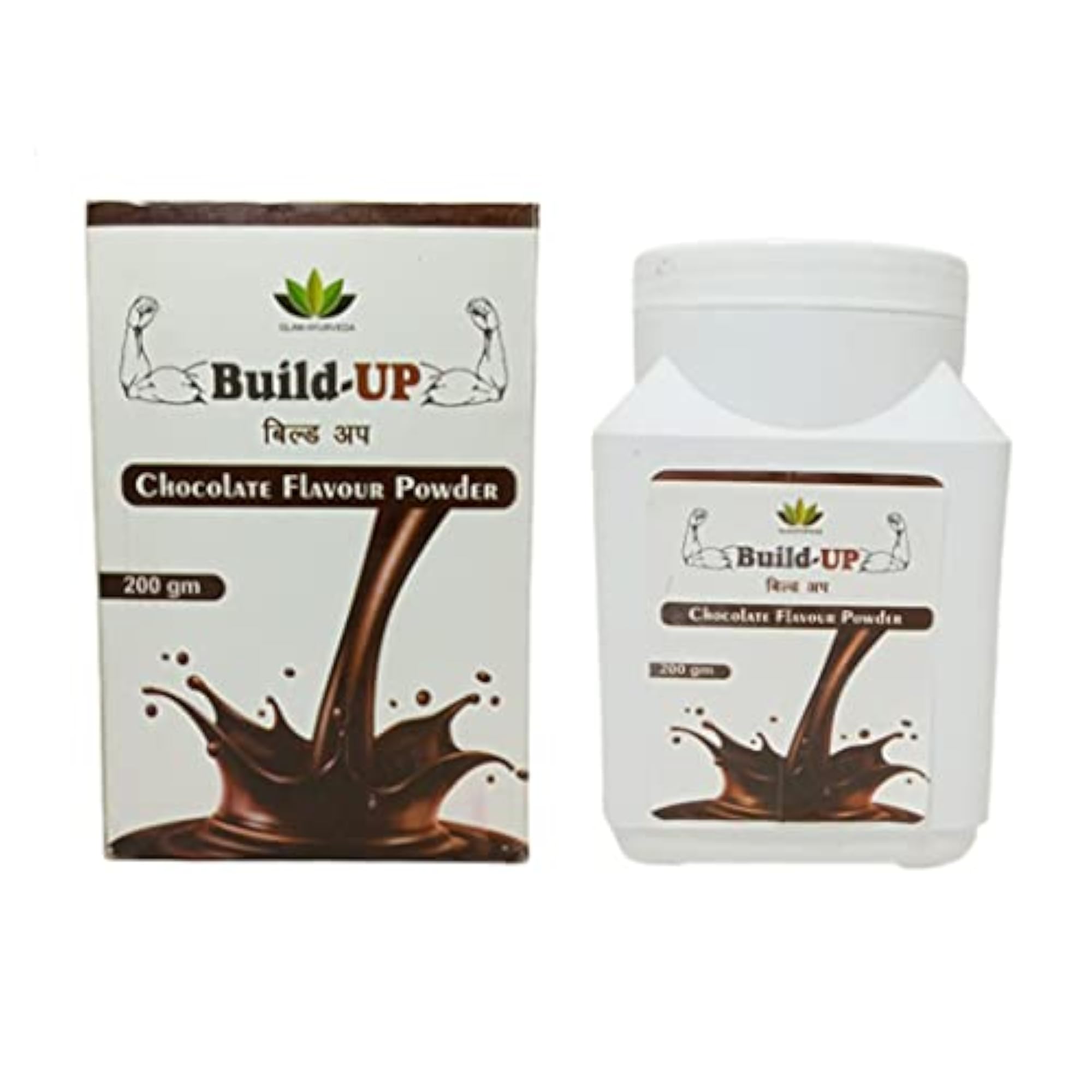 Ayurvedic Chocolate Flavour Weight Gaining Powder, 1 Box