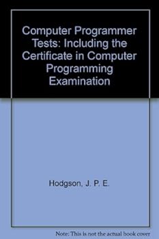 Paperback Computer Programmer Tests: Including the Certificate in Computer Programming Examination (Arco Professional Career Examination Series) Book