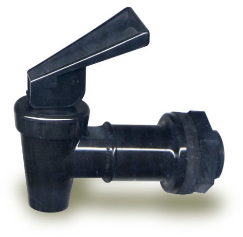 National Artcraft Black Spigot for Crocks, Jugs, Wine Coolers and Other Containers (Pkg/1)