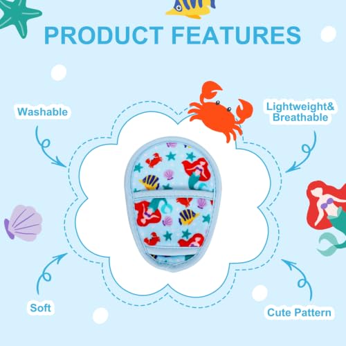 Image of 2 Pack Crotch Area Pad for Stroller, Universal Pram Belt Cushion for Kids