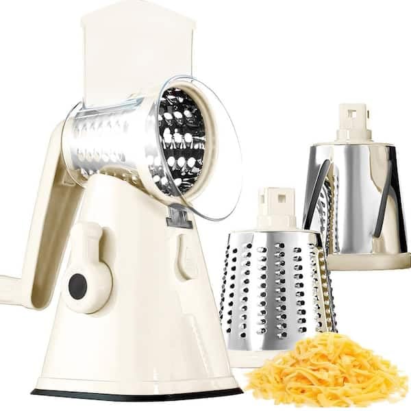 Mandolina giratoria 3 en 1 y rallador crema miniatura 1
