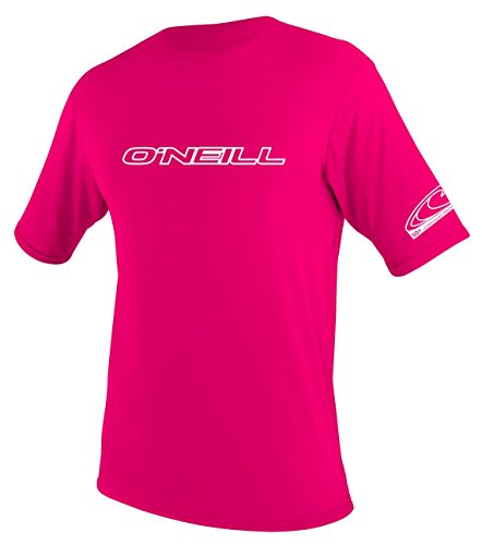 ONEILL WETSUITS Bambini Youth Basic Skins s/s Tee Rash Vest, Bambini, Youth Basic Skins S/S Rash Tee, Multi Colore, 10 Anni