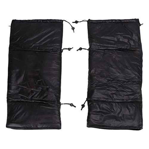 Waterproof Motorcycle Knee Pads, Brace Motorcycle Leg Guards, Warm Motorcycle Knee Leg Sleeve Pad with Zipper, for Outdoor Sports Ski Snowboarding Cycling Arthritis