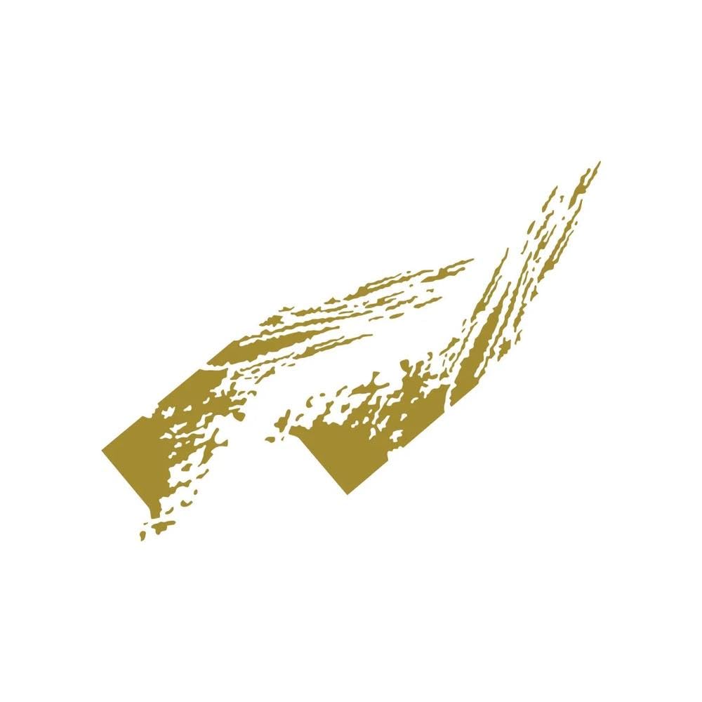 Door Side Stickers Truck Graphics Splash Grunge Decor Decals Trunk Vinyl Covers(Gold)