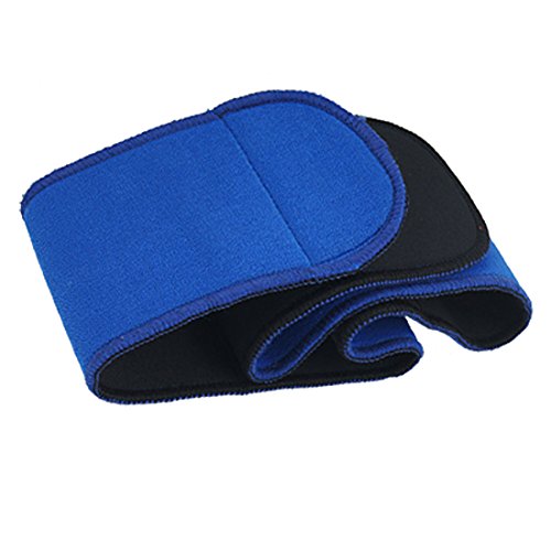 Faja lumbar deportiva talla S color negro y azul