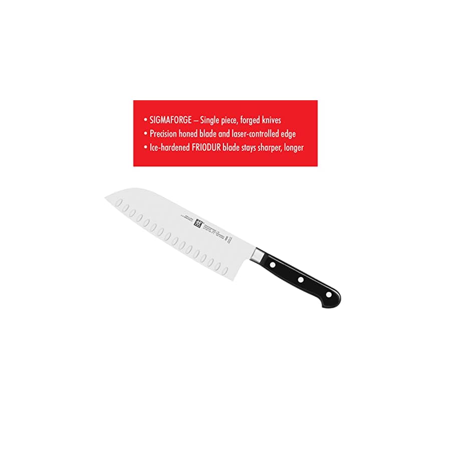 ZWILLING-Professional-S-7-inch-Razor-Sharp-German-Hollow-Edge-Santoku-Knife-Made-in-Company-Owned-German-Factory-with-Special-Formula-Steel-perfected-for-almost-300-Years-Dishwasher-Safe ZWILLING Professional S 7-inch Razor-Sharp German Hollow Edge Santoku Knife, Made in Company-Owned German Factory with Special Formula Steel perfected for almost 300 Years, Dishwasher Safe