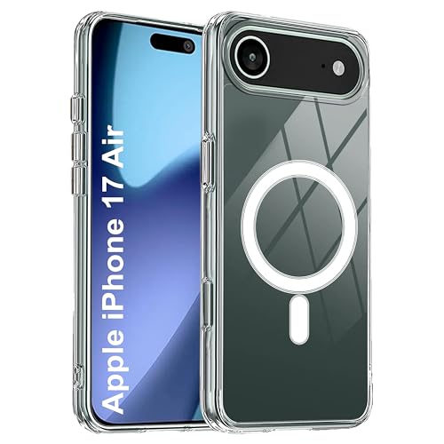 Image of amazon basics Back Case Cover for iPhone 17 Air | Scratch-Resistant Back Cover | Clear