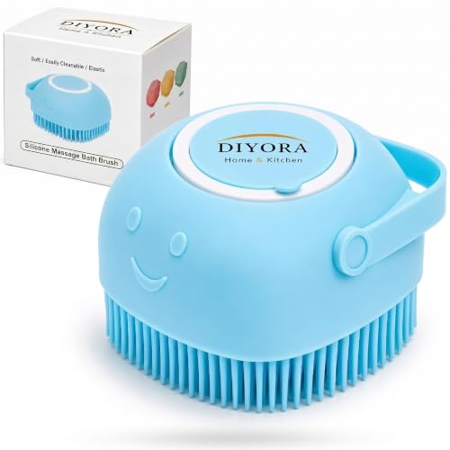 DIYORA Silicone Brush with Soap Dispenser