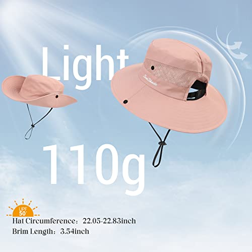 Zando Womens Sun Hat With Ponytail Hole For Women Foldable Sun Hats For Women Uv Protection Wide Brim Hats For Women Summer Beach Hats For Women Fishing Hat Ponytail Packable Sun Hat Solid Grey Hat #TOP6