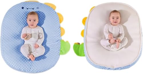 Barino 赤ちゃんの吐き戻し防止スロープ枕 赤ちゃんの横臥睡眠スロープパッド 新生児の授乳用品 授乳枕 (H)