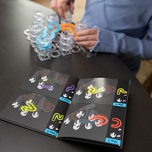 Image of Fat Brain Toys Trestle Tracks Deluxe Marble Run Set, 124-Piece Modular Marble Track, Toys for Kids, Marble Set, Girl and Boy Toys, Fun Toys for Ages 8-13+