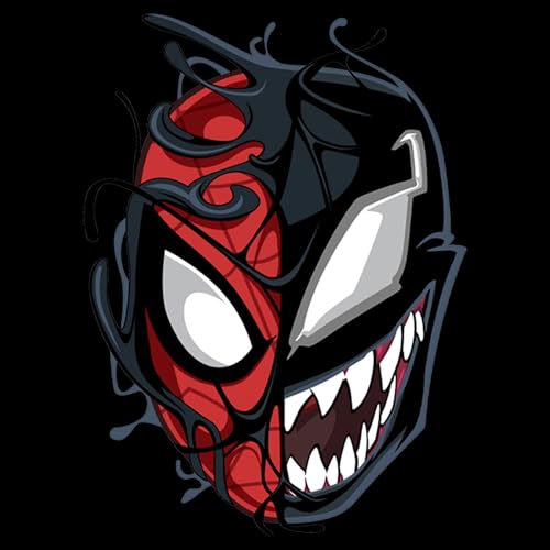 Marvel Classic Peter Venom Boys Husky Short Sleeve Tee Shirt2