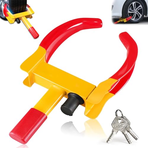 Antivol De Roue Remorque, Sabot Antivol Roue Voiture, Bloque...