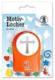 Das ausgestanzte Motiv hat einen Durchmesser von ca. 25,4 mm
