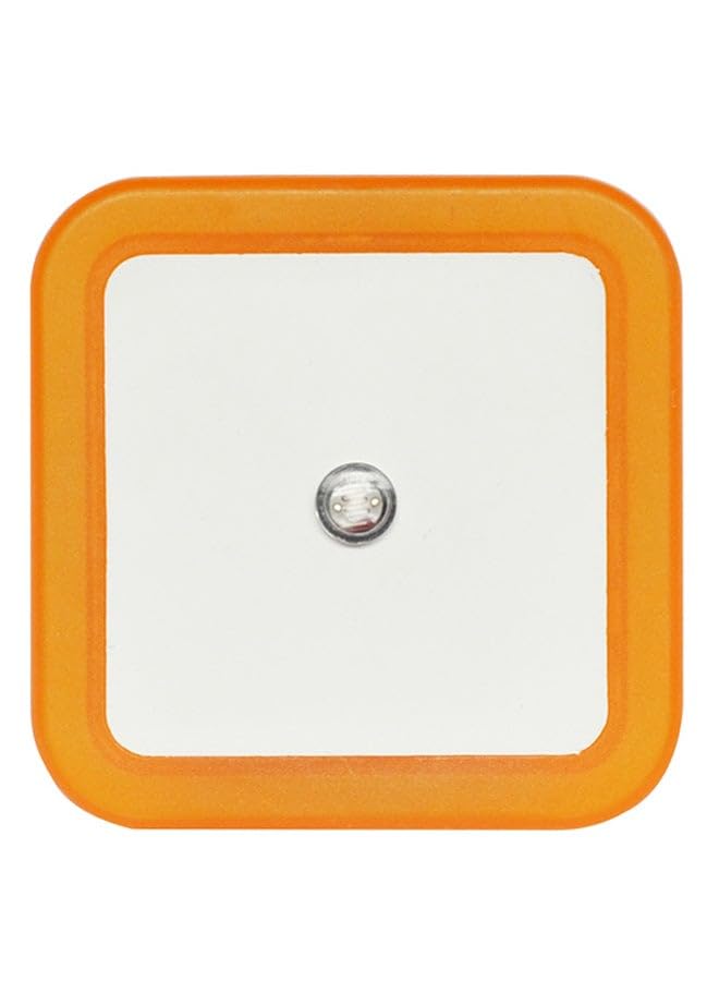 4-Led Smart Light Sensor Lamp - Uk Plug Orange Multicolored