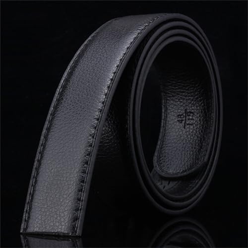 Men's Without Buckle for Automatic Buckle Waistband Fit Black Waist Ornament Waist Cincher4