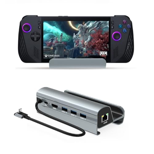 for ASUS ROG Ally X Handheld Docking Station, 6-Port, USB 3.0