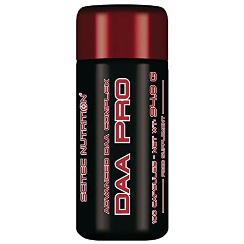 DAA PRO | D-Asparaginsäure | Testosteron-Booster für Männer | Anabole Pillen für Muskelwachstum (100 Kapseln)