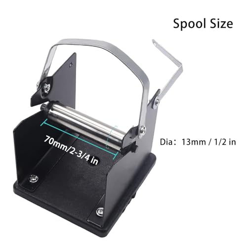 Image of BZTOOLBOX Solder Wire Stand, Solder Dispenser Reel, Wire Adjustable Roll Holder, Solder Reel Stand Welding Tool Accessories