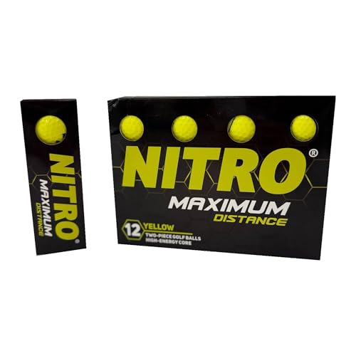 Image of Nitro Maximum Distance Golf Ball (12-Pack)