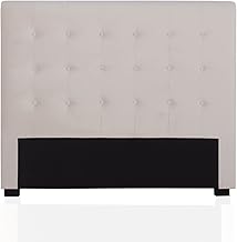 INTENSE DECO Tête de lit capitonnée Premium Velours 140cm Beige