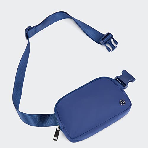 Image of Pander Cross Body Fanny Pack for Women, Fashion Waist Packs, Crossbody Bags, Belt Bag with Adjustable Strap (Blue Perennial).