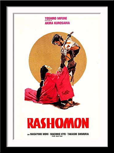 Image of Tallenge - Rashomon - Akira Kurosawa Movie Poster - Large Framed Poster(Paper,20 x 30 inches, MultiColour)