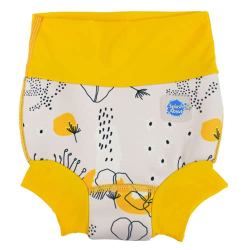Splash About Unisex Baby Happy Flower Meadow 2-3 Years and Toddler Swim Nappy, Jahre