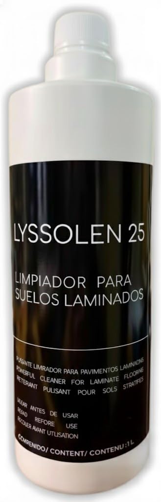 Limpiador Suelos Laminados y Tarima Flotante 1L - Friegasuelos Profesional PH Neutro...