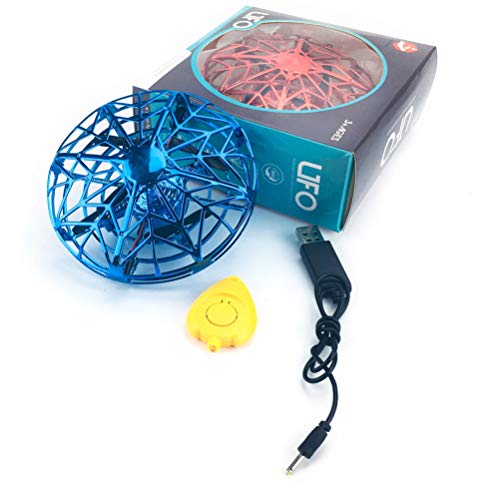 CLISPEED 2 Pcs Mini Drone Ufo Controlado Manualmente Brinquedo Bola Voadora Com Sensor Automático de