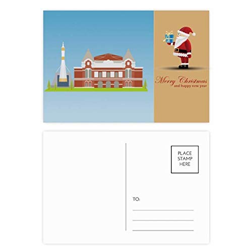 Cartes postales Russie Père Noël traditionnel Samara papeterie collection