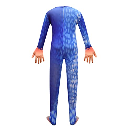 Costume per Halloween con mostro spaventoso, gioco...