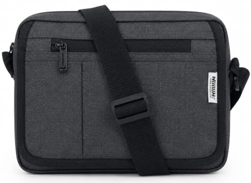 Image of Wooum Sling Bag for Men & Women | Water-Resistant Crossbody Side Bag with Multiple Compartments | Messenger Bag for Office & Travel | 1 Year Warranty | Stylish Money Bag for Daily Use