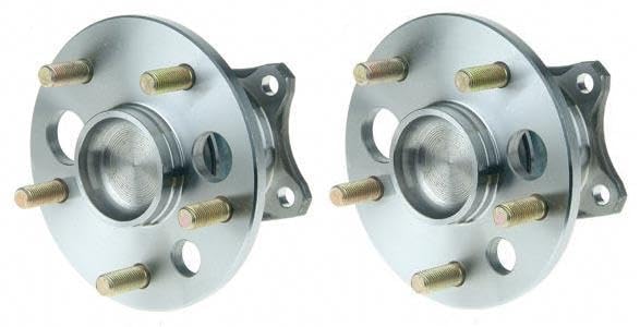 Image of TRQ Rear Wheel Bearing and Hub Assembly Set 2 Piece Compatible with 99-01 Toyota Camry Without ABS 97-98 93-96 99-03 Solara Without 95-96 Avalon 1992