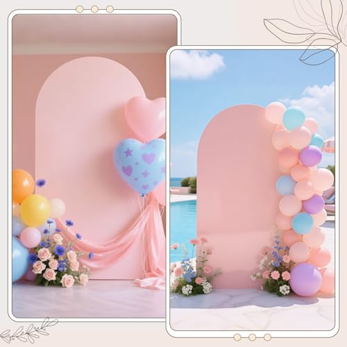 Ledido Cover para Arco Decorativo 6FT 7.2FT 2 Piezas miniatura 6