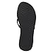 Reef Women's Sandals Star Cushion | Glitter Flip Flops for Women With Soft Cushion Footbed, Black, 9