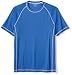 Amazon Essentials Men's Short-Sleeve Quick-Dry UPF 50 Swim Tee, Royal Blue, Medium