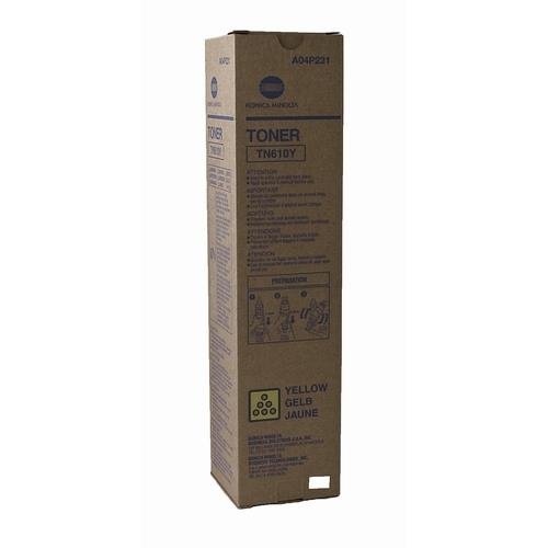 Toner Konica Minolta TN610Y jaune cartouche encre laser originale de rechange