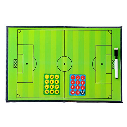 LIOOBO Placa de Treinamento de Futebol Kit de Estratégia de Coaching Equipamento Ferramenta de Trein
