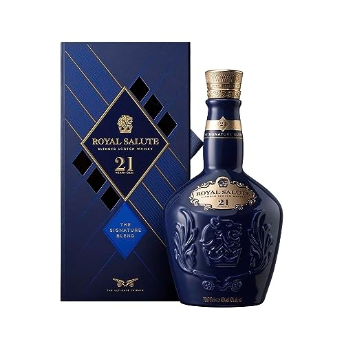 Whisky Royal Salute 21 anos The Signature Blend Escocês - 700 ml Whisky Royal Salute 21 anos The Signature Blend Escocês - 700 ml