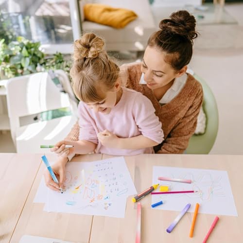 Image of Shuttle Art Aesthetic Cute Pastel Highlighter Pen Set (4 Pcs) - Soft Color Ink Highlighters, Quick Dry No Bleed Marker Pens with Chisel Tip for Notes, Journaling, Study & Office Stationery (Green)