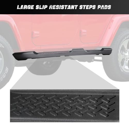 Estribos laterales para Wrangler JK 2018-2024 4 puertas miniatura 5