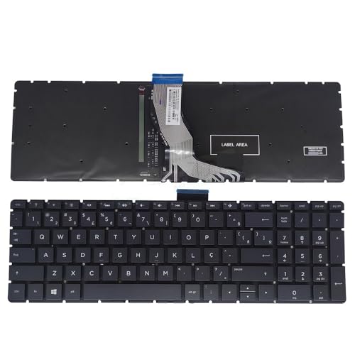 Azerty PT-BR uW obNCgL[{[h (HP 15-BS BS000 15-BP 15-BW 15-CB 15-CC 15CK 250 G6 255g6 GE/GR uW) phCc/tX(Brazil Light Bla